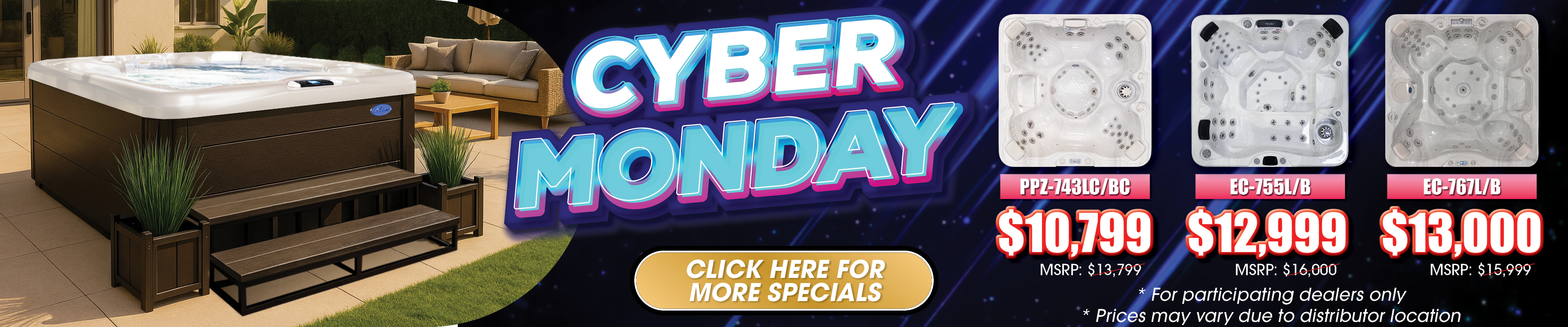 Calspas hot tub being used in a family setting - Asheville