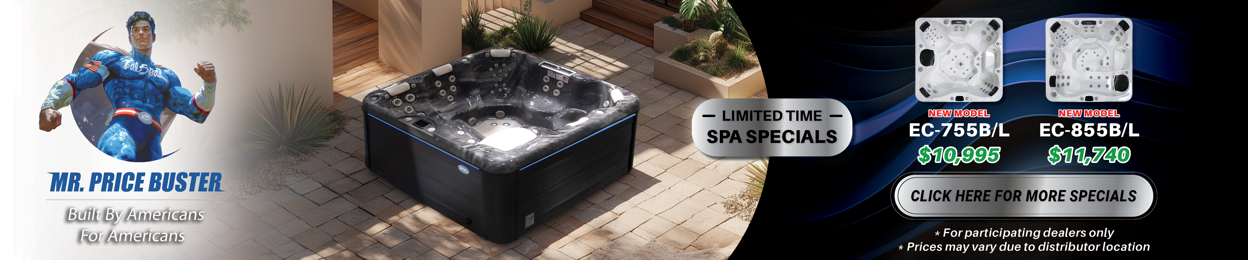 Calspas hot tub being used in a family setting - Asheville